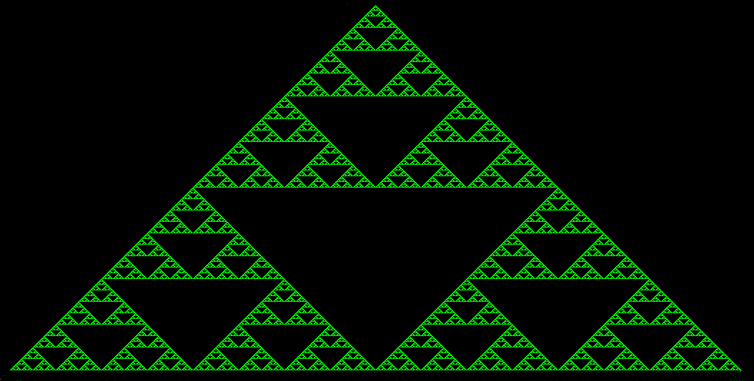 Sierpinski Triangle Fractal The easies C++ Articles